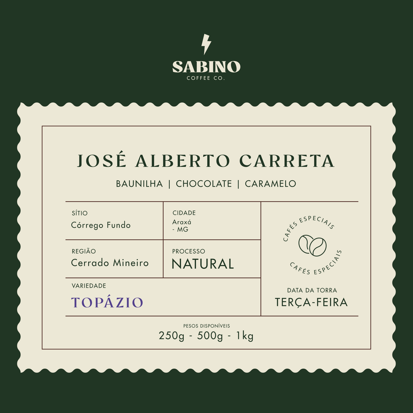 Baunilha - Sabino Coffee Co.