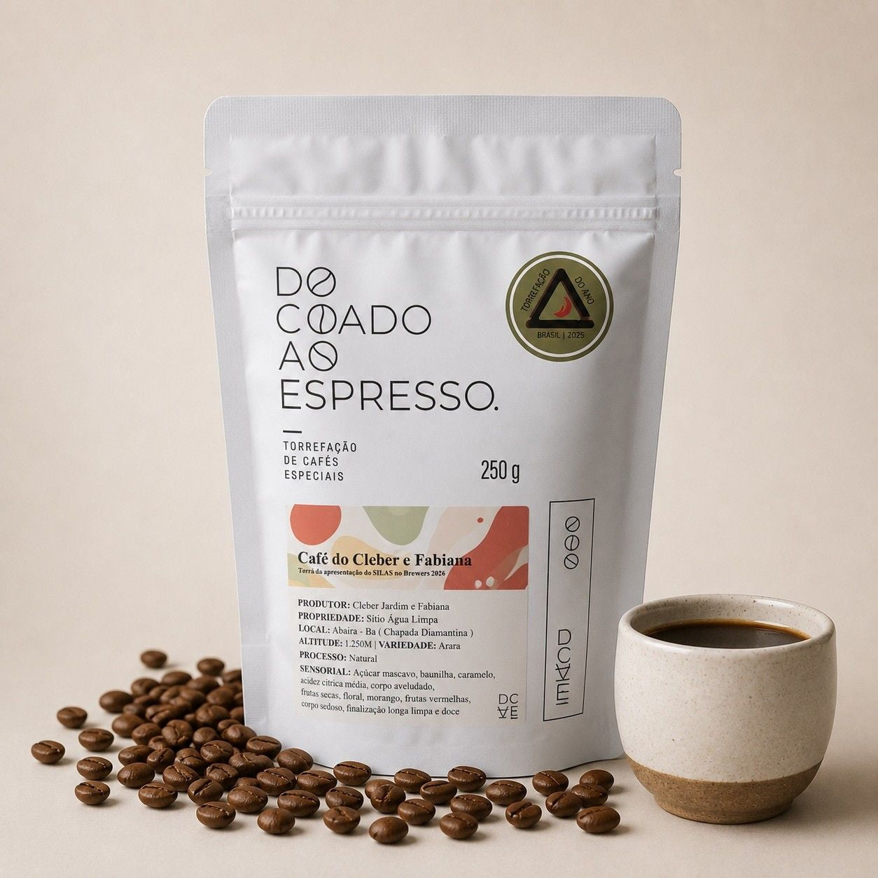 Café do Cleber e Fabiana - Brewers 2026 | Do Coado Ao Espresso 250g