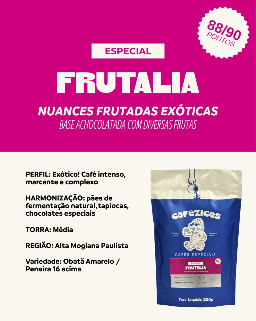 Café Frutália | Cafézices 250g