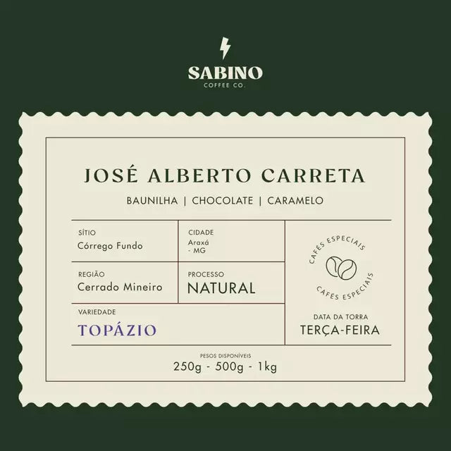 Baunilha, Chocolate e Caramelo | Sabino Coffee Co. 1kg