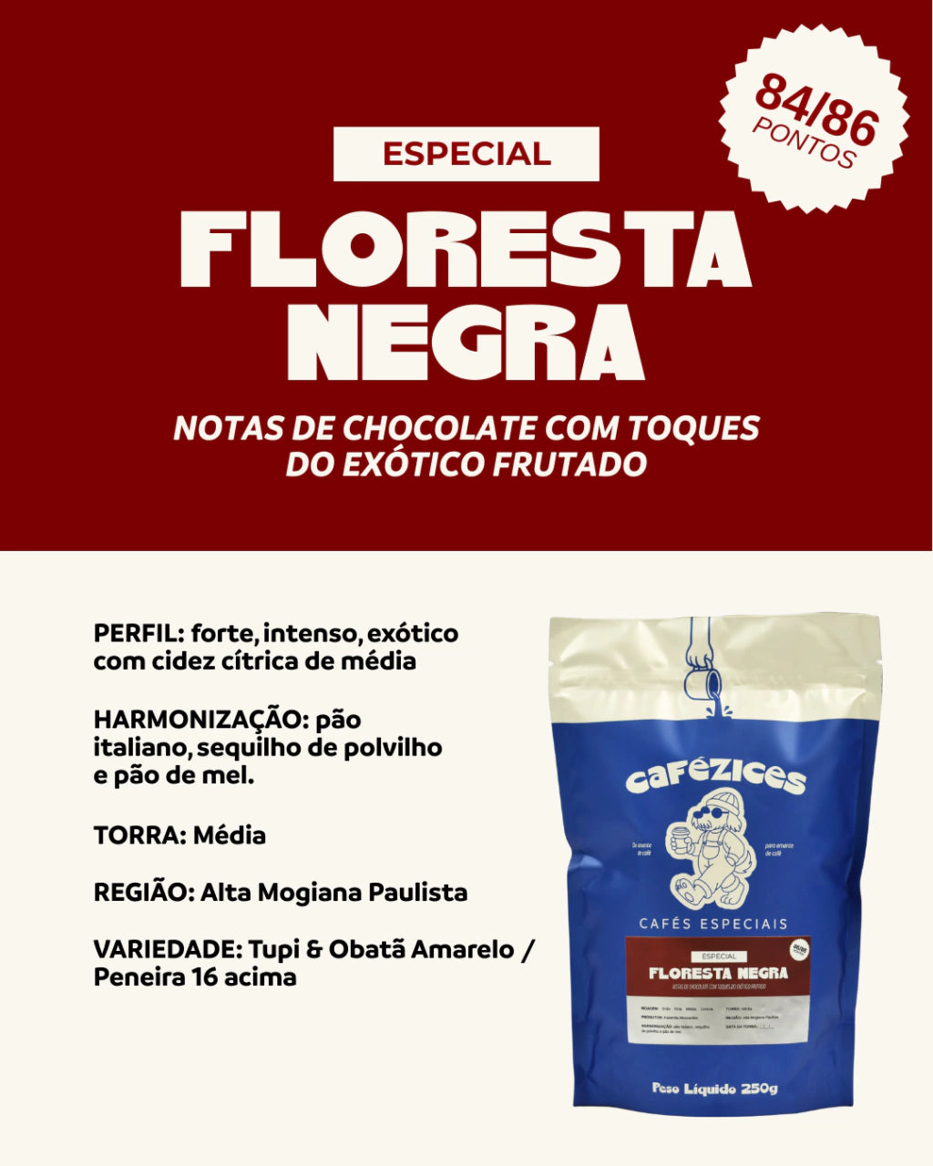 Café Floresta Negra | Cafézices 250g