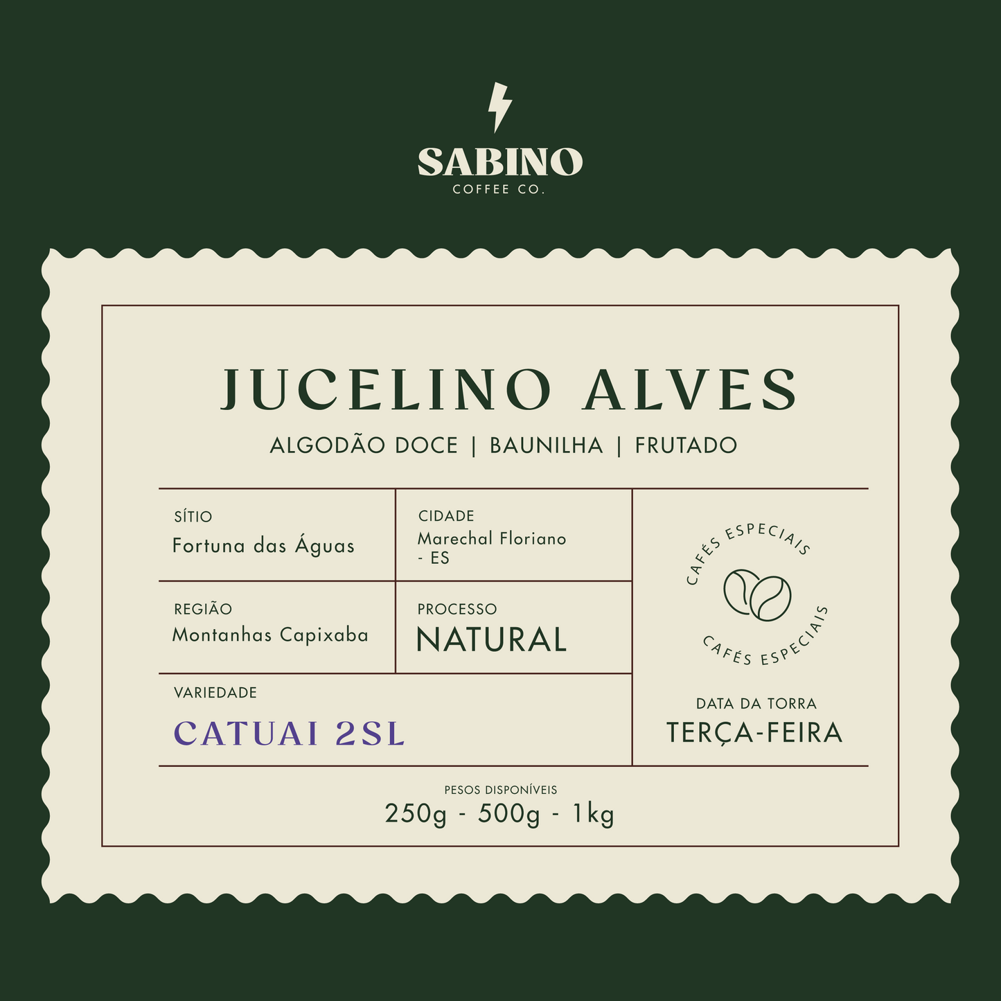 Algodão Doce - Sabino Coffee Co.