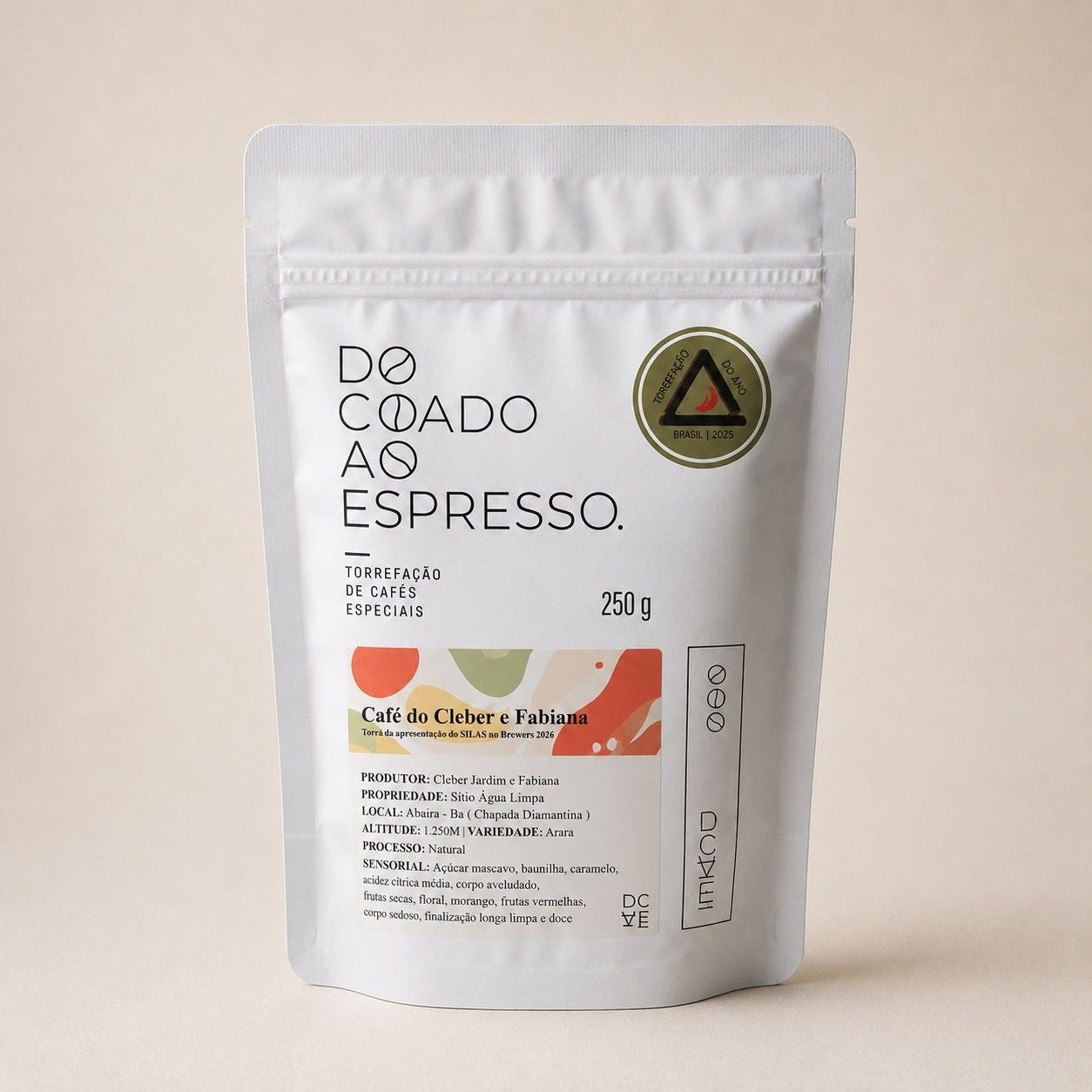 Café do Cleber e Fabiana - Brewers 2026 | Do Coado Ao Espresso 250g