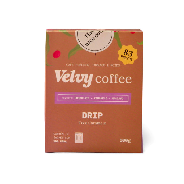 Drip Coffee - Toca Caramelo | Velvy Coffee 10uni