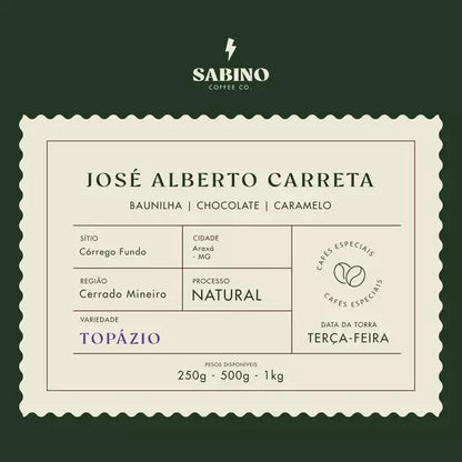 Baunilha, Chocolate e Caramelo | Sabino Coffee Co. 1kg