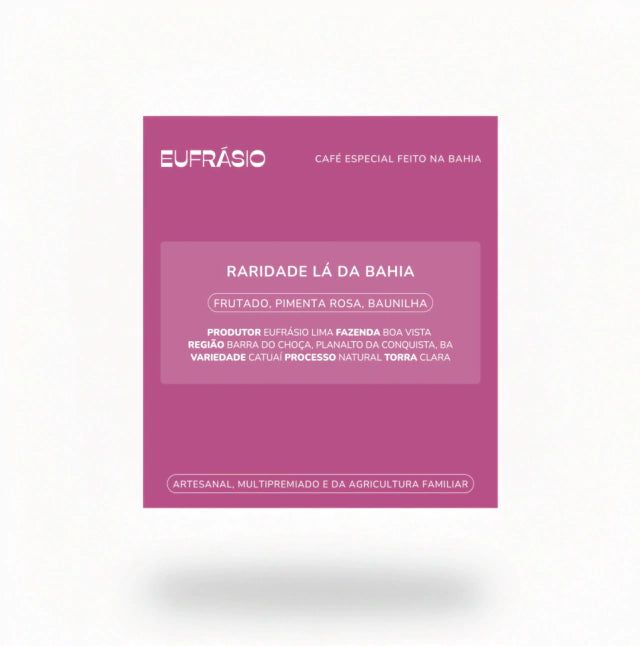 Raridade Lá da Bahia | Eufrásio Cafés 125g